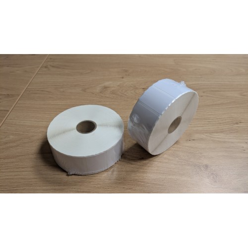 Rouleau 2580 étiquettes 38 x 25 mm pour imprimante Zebra