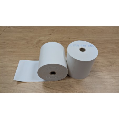 8 bobines papier thermique L80 x D80 x 12 mm