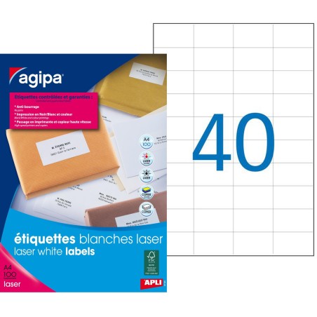 Étiquettes 52,5 x 29,7 mm (Réf : 119061)