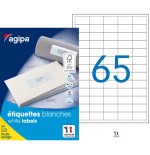 Étiquettes 38 x 21,2 mm (réf : 118990)